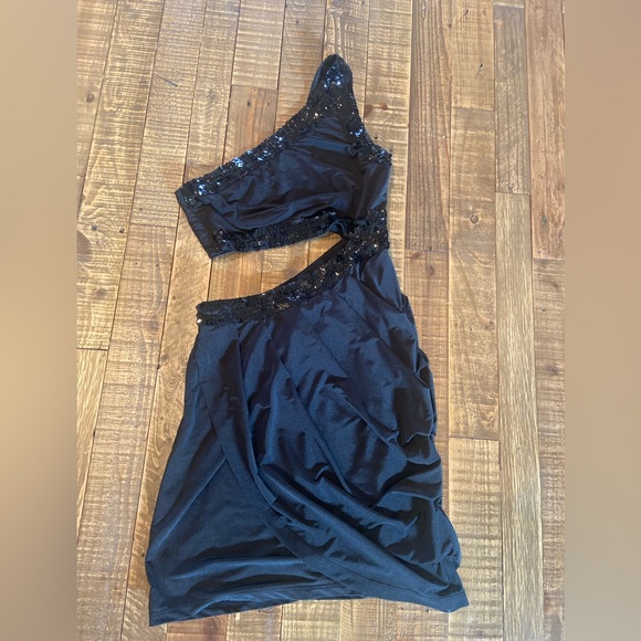 Do & Be black mini sequin dress, small - Picture 1 of 1